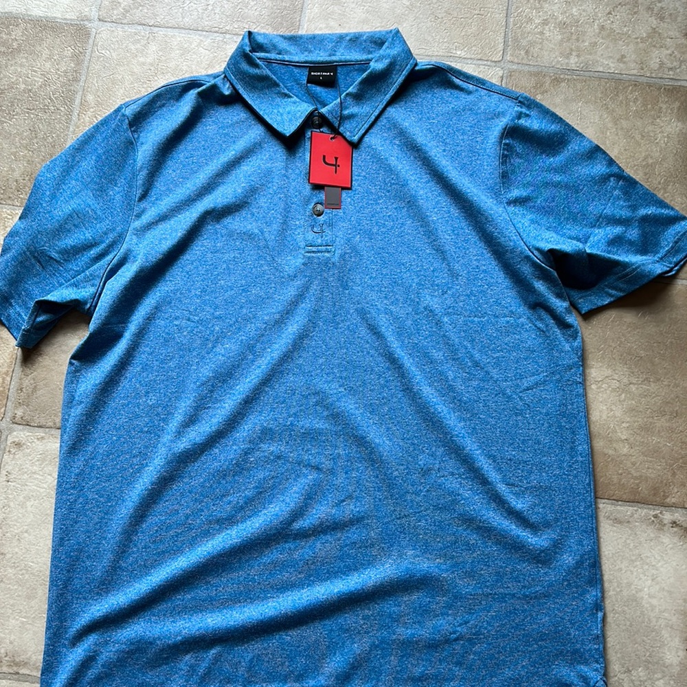 Short Par 4 polo-men’s new with tags